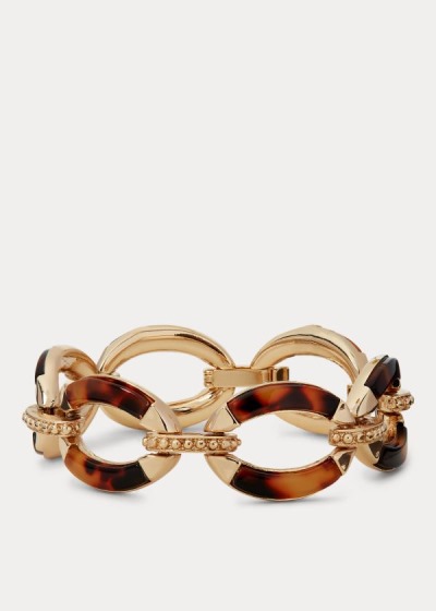 Ralph Lauren Tortoiseshell Armbånd Dame Danmark (MEAQC2896)